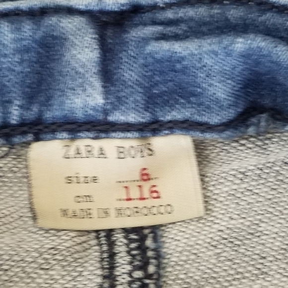 Zara Denim Rule the World Shorts 6 - Picture 6 of 6